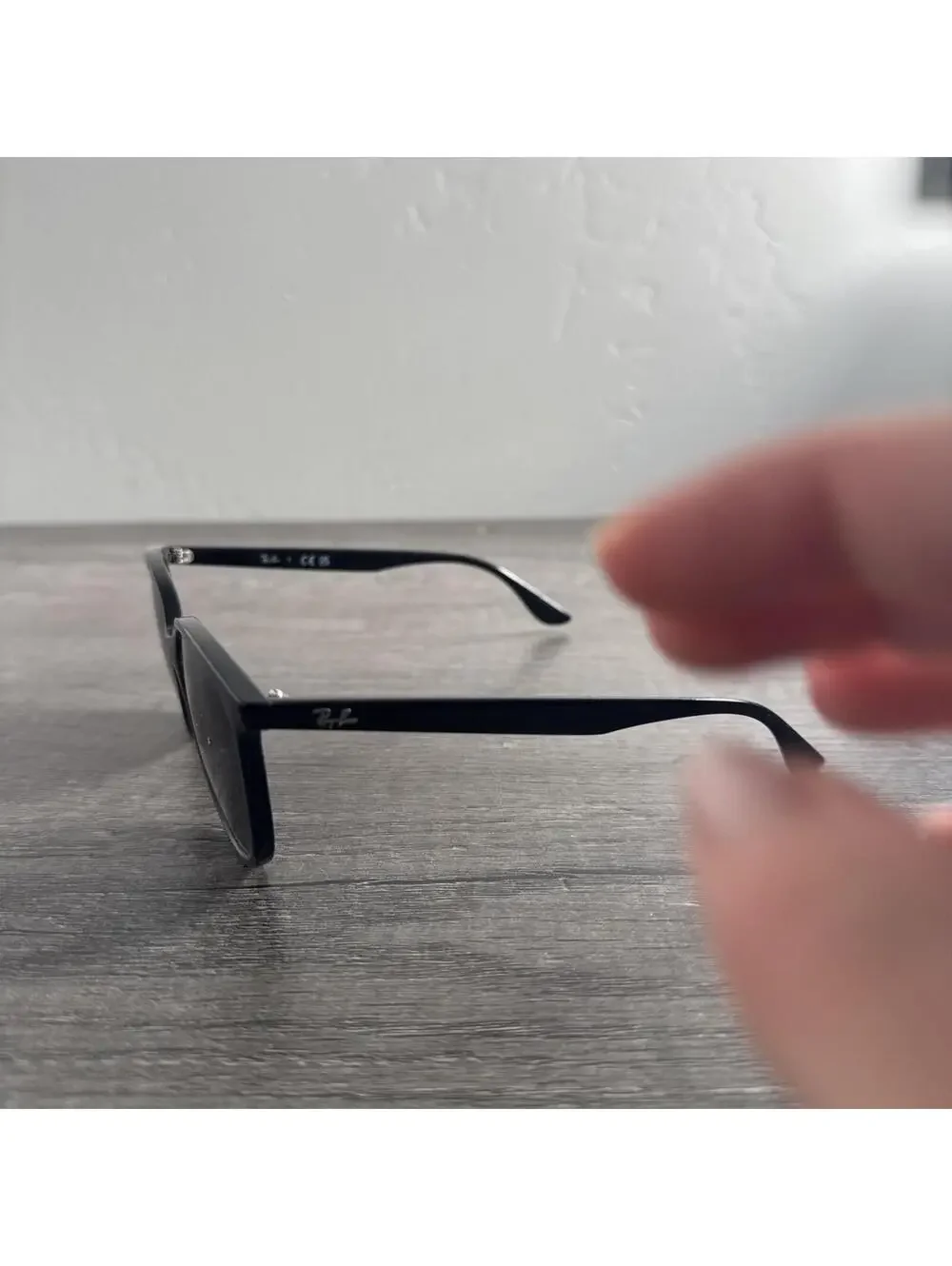 Ray-Ban Sunglasses RB4378 601/8G Black Womens 54-16-145 3N Frames Only